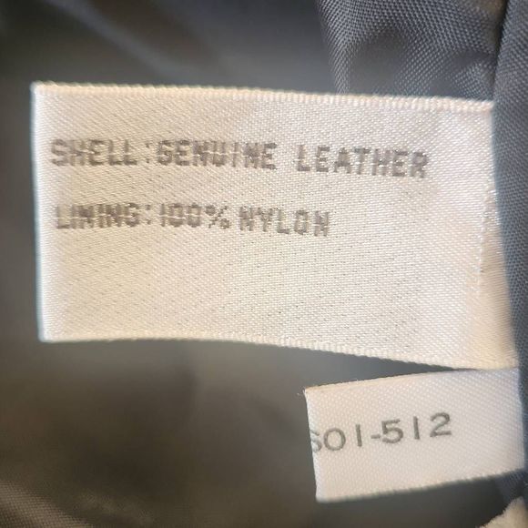 Z. Cavaricci Vintage Black Leather Pants, Iconic Silhouette, Pleats,  Pockets, - Picture 8 of 8